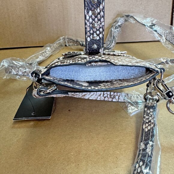 I.N.C International Concepts Ashlii Phone Wristlet Crossbody – Sleek Snake - Picture 5 of 7